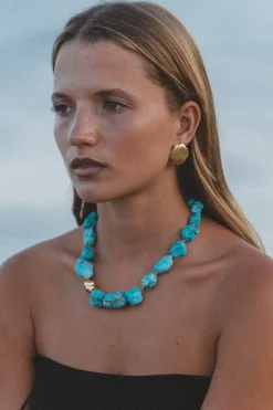 Øredobber - Ocean Treasure Gold