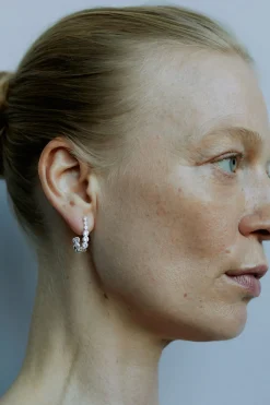 Øredobber - Oda Earrings Silver