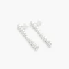 Øredobber - Oda Long Earrings Silver