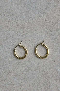 Øredobber - Oda Small Hoops Gold