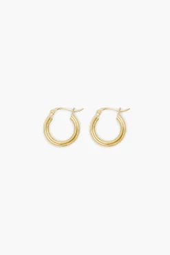 Øredobber - Oda Small Hoops Gold