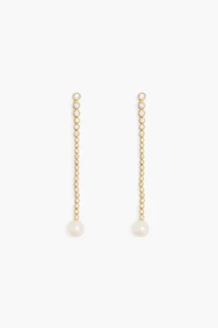 Øredobber - Odile Chandelier Earrings Gold