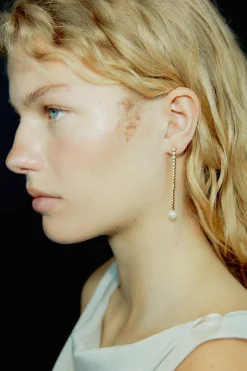 Øredobber - Odile Chandelier Earrings Gold