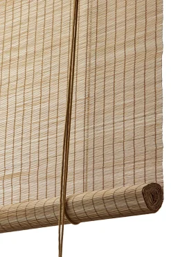 Rullegardin - Brun Fin Bambus