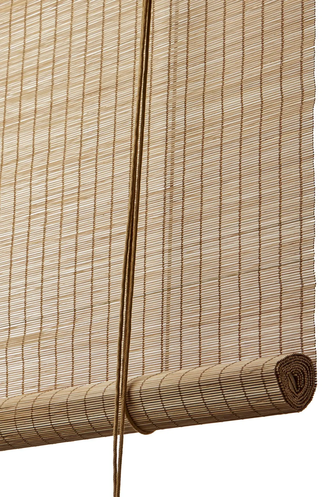 Rullegardin - Brun Fin Bambus