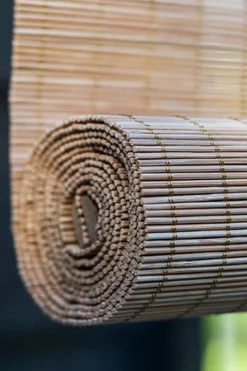 Rullegardin - Brun Fin Bambus