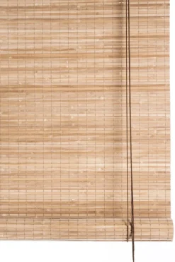 Rullegardin - Brun Heldekkende Bambus