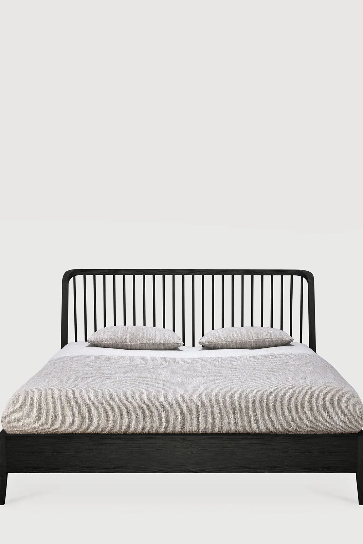 Seng - Spindle Bed 180x200cm Oak Black