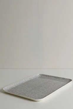 Serveringsbrett - L Jesse Linen Coated Tray