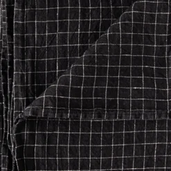Serviett - 45x45 Black Checks