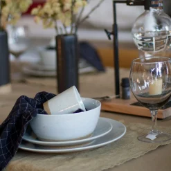 Serviett - 45x45 Black Checks