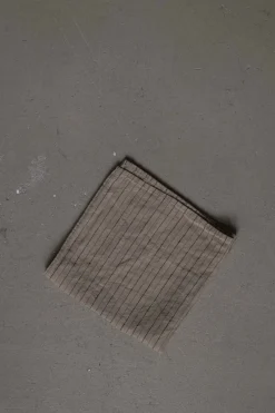 Serviett - 45x45cm Camel Stripe