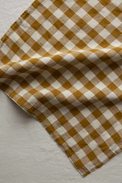 Serviett - 45x45cm Curcuma Medium Gingham