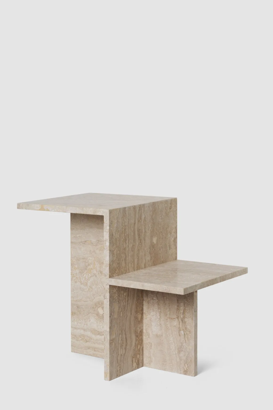 Sidebord - Distinct Side Table Travertine
