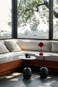 Sidebord - Lato LN9 Deep Green w/Verde Alpi Marble