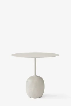 Sidebord - Lato LN9 Ivory White u0026 Crema Diva Marble
