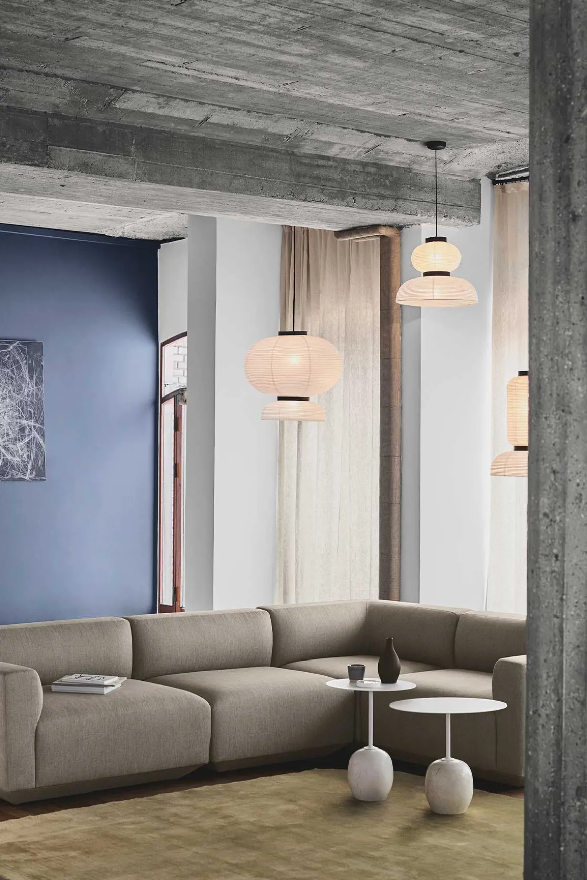 Sidebord - Lato LN9 Ivory White u0026 Crema Diva Marble