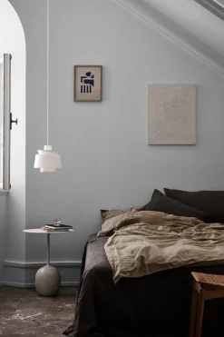 Sidebord - Lato LN8 Ivory White u0026 Crema Diva Marble