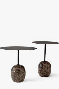 Sidebord - Lato LN9 Warm Black u0026 Emparador Marble