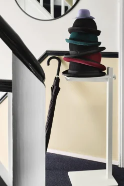 Sidebord - Museum Regulerbart H76,5cm Hvit