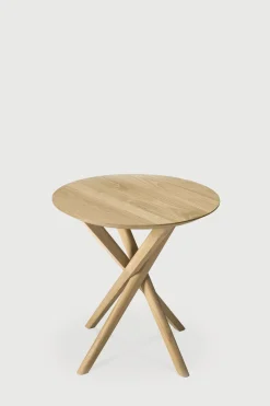 Sidebord - Oak Mikado dia50x50cm