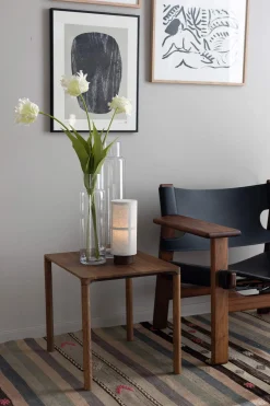 Sidebord - Piloti Modell 6705 46,5x39xh35 Røkt Eik