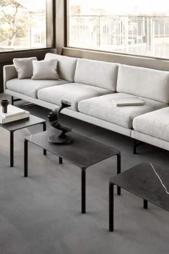 Sidebord - Piloti Steinbord Modell 6760 75x39xh35cm Grey Kendzo