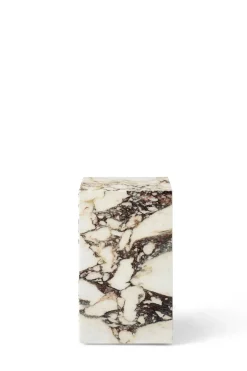 Sidebord - Plinth Tall 30x30xh51 Rose Marble