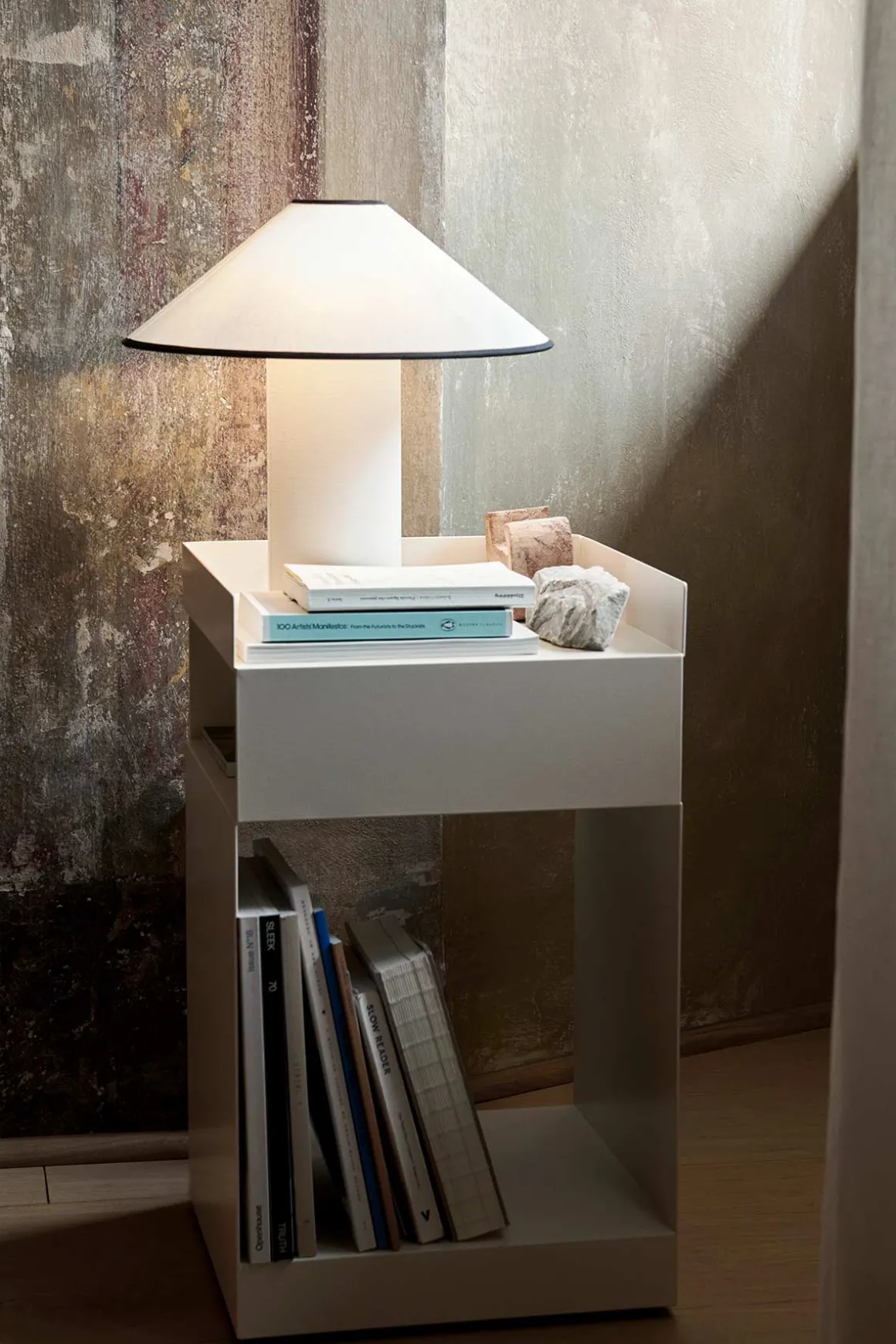 Sidebord - Rotate SC73 Trolley Ivory