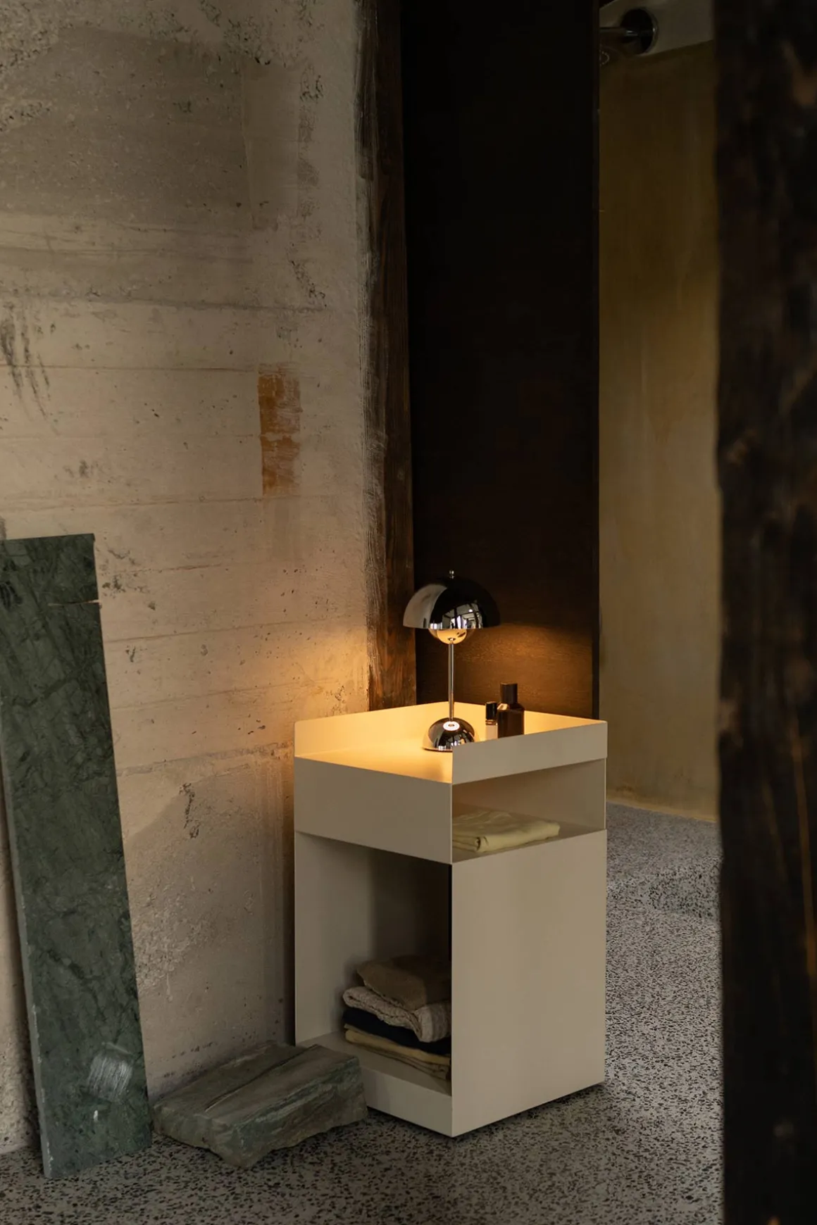 Sidebord - Rotate SC73 Trolley Ivory