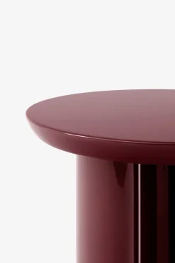 Sidebord - Tung JA3 Burgundy Red