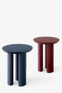 Sidebord - Tung JA3 Burgundy Red