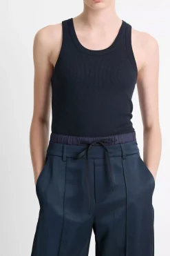 Singlet - Scoop NK Tank Costal Blue