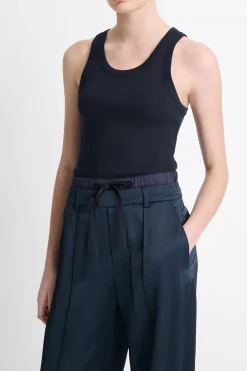 Singlet - Scoop NK Tank Costal Blue