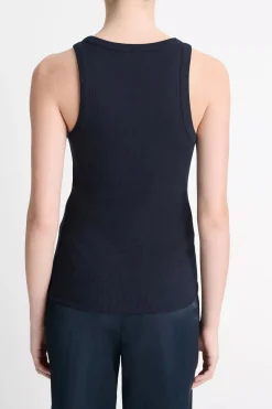 Singlet - Scoop NK Tank Costal Blue