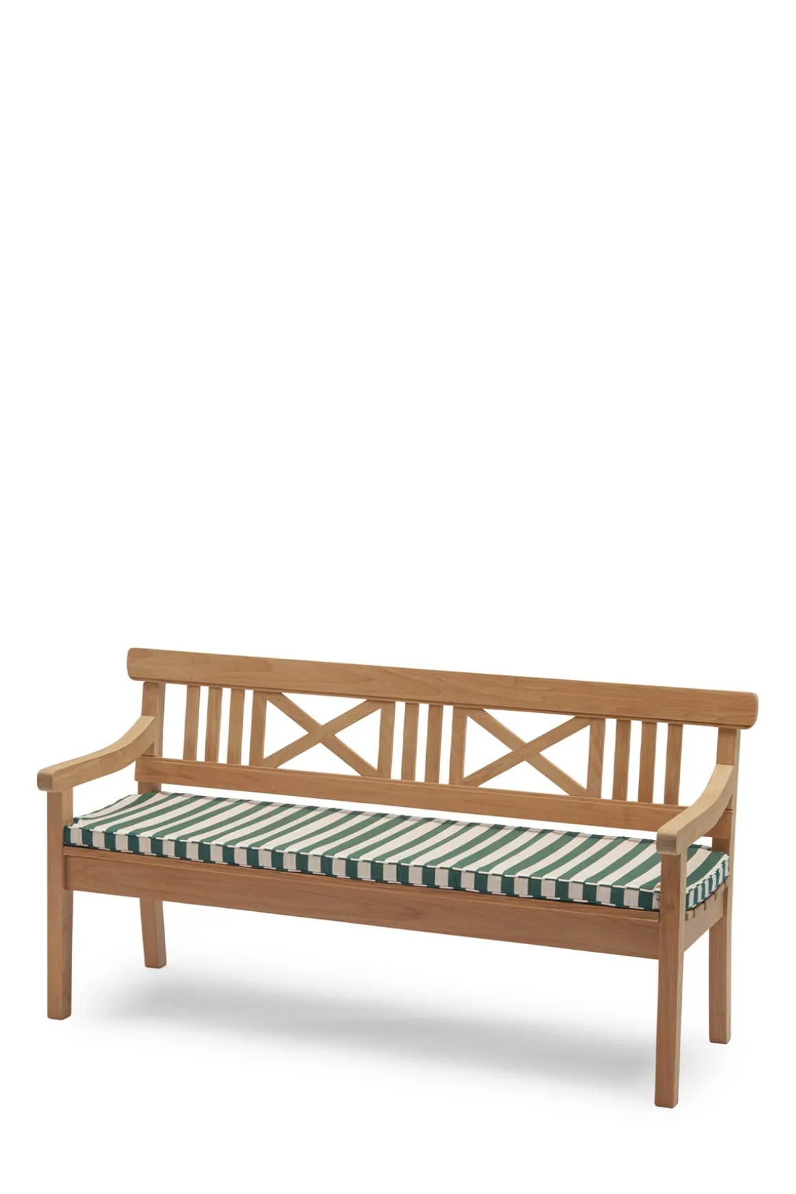 Sittepute - Til Drachmann Benk 165 Light Apricot/Dark Green