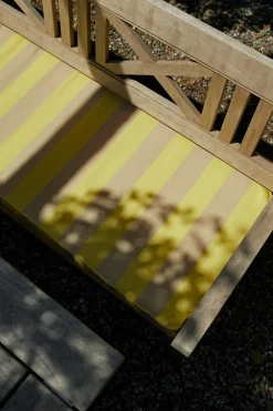 Sittepute - Til Drachmann Benk 120 Lemon/Sand