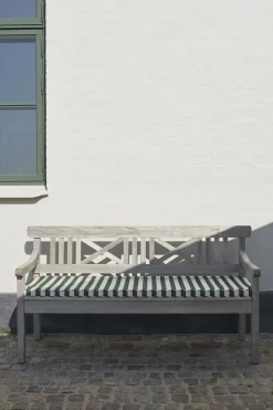 Sittepute - Til Drachmann Benk 165 Light Apricot/Dark Green