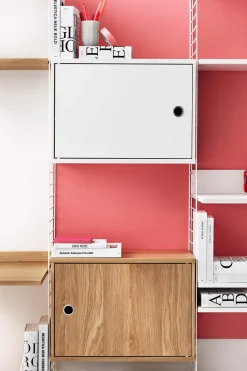 Skap - Hengslet Dør 58x30x42 Hvit