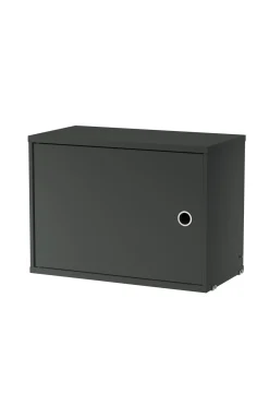 Skap - Hengslet Dør 58x30x42 Mørkegrå