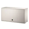 Skap - Vippedør 78x30x42 Beige