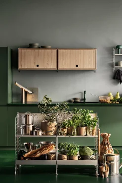 Skap - Vippedør 78x30x42 Beige