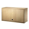 Skap - Vippedør 78x30x42 Eik