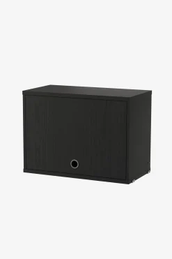 Skap - Vippedør 58x30x42 Sort Ask