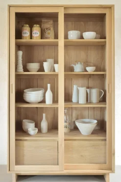 Skap - Wave Vitrineskap 110x46xh183cm