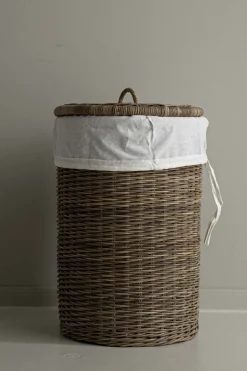 Skittentøyskurv - m/Lokk Dia39 x H59cm