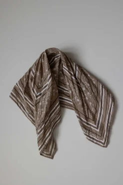 Skjerf - Classic Scarf Moss/White/Black