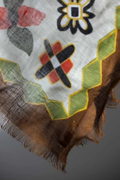 Skjerf - Folk Floral Print