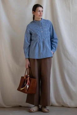 Skjorte - Dash Stripe Pintuck