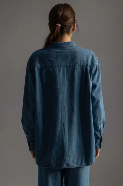Skjorte - Lynette Denim Iceberg